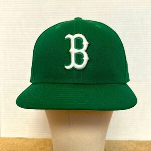 New Era Green Cap with White Logo